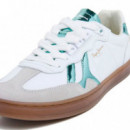 Zapatillas Piel con Detalles en ante - Ball  PEPE JEANS
