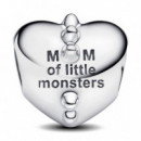 Charm de Corazón de los Pequeños Monstruos de Mamá 793768C01  PANDORA