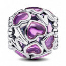 Charm de Mamá con Corazones Calados 793772C01  PANDORA
