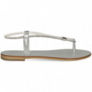 Esclava Trenzada Plata  NICOLAS LAINAS