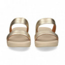 Pala 2 Tiras Piel Platino  FITFLOP
