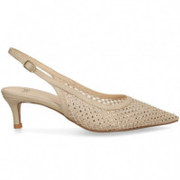 sin Talon Malla+strass Oro  EXE