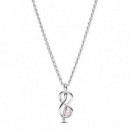 Collar con Nudo Infinito 393762C01  PANDORA