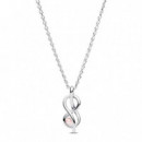 Collar con Nudo Infinito 393762C01  PANDORA