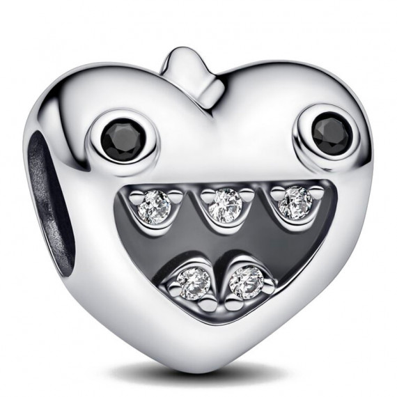 Charm de Corazón de los Pequeños Monstruos de Mamá 793768C01  PANDORA
