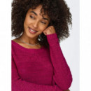 Pullover de Punto Abierto Geena Xo Manga Larga de ONLY