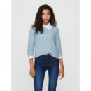 Pullover de Punto Abierto Geena Xo Manga Larga de ONLY