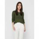 Pullover de Punto Abierto Geena Xo Manga Larga de ONLY