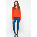 Pullover de Punto Abierto Geena Xo Manga Larga de ONLY