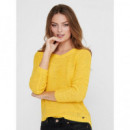 Pullover de Punto Abierto Geena Xo Manga Larga de ONLY