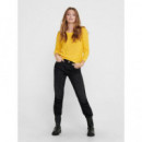 Pullover de Punto Abierto Geena Xo Manga Larga de ONLY