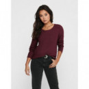 Pullover de Punto Abierto Geena Xo Manga Larga de ONLY