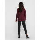 Pullover de Punto Abierto Geena Xo Manga Larga de ONLY