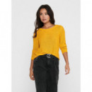 Pullover de Punto Abierto Geena Xo Manga Larga de ONLY