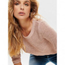 Pullover de Punto Abierto Geena Xo Manga Larga de ONLY