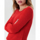Pullover de Punto Abierto Geena Xo Manga Larga de ONLY