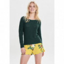 Pullover de Punto Abierto Geena Xo Manga Larga de ONLY