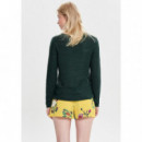 Pullover de Punto Abierto Geena Xo Manga Larga de ONLY