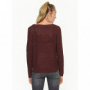 Pullover de Punto Abierto Geena Xo Manga Larga de ONLY