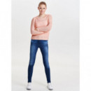 Pullover de Punto Abierto Geena Xo Manga Larga de ONLY