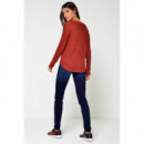 Pullover de Punto Abierto Geena Xo Manga Larga de ONLY