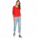 Pullover de Punto Abierto Geena Xo Manga Larga de ONLY