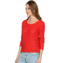 Pullover de Punto Abierto Geena Xo Manga Larga de ONLY