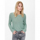 Pullover de Punto Abierto Geena Xo Manga Larga de ONLY