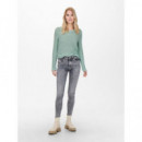 Pullover de Punto Abierto Geena Xo Manga Larga de ONLY