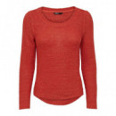 Pullover de Punto Abierto Geena Xo Manga Larga de ONLY