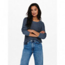 Pullover de Punto Abierto Geena Xo Manga Larga de ONLY