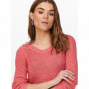 Pullover de Punto Abierto Geena Xo Manga Larga de ONLY