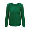 Pullover de Punto Abierto Geena Xo Manga Larga de ONLY