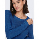 Pullover de Punto Abierto Geena Xo Manga Larga de ONLY