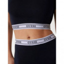 New Aline Capri Leggings Eco S Jet Black  GUESS