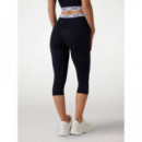New Aline Capri Leggings Eco S Jet Black  GUESS