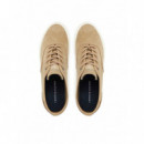 Th Hi Vulc Low Oxford Suede Beige  TOMMY HILFIGER