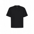 Camisetas Hombre Camiseta COLORFUL STANDARD Oversize Deep Black