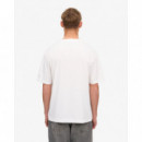 Camisetas Hombre Camiseta COLORFUL STANDARD Oversize Optical White