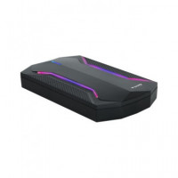TOOQ Caja Externa Disco Duro 2.5" TQE-2599RGB