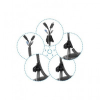AISENS Organizador de Cable en Espiral 25MM 6MTRS A151-0899
