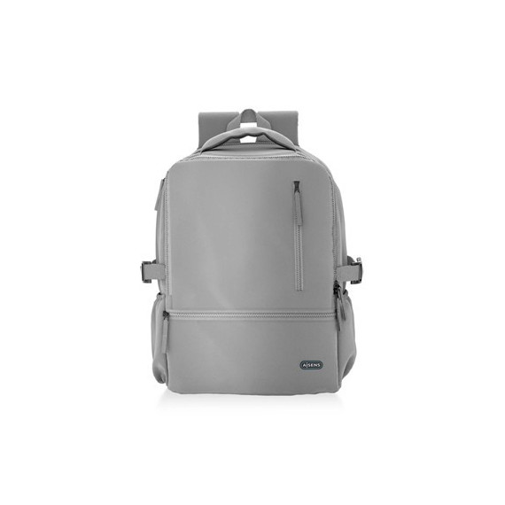 AISENS Mochila para Portatil hasta 15.6" con Material Repelente de Agua ASBG-BP087-GR