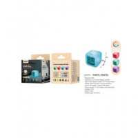 Mayou Reloj Despertador Digital ,temperatura YH0078 con Luz Led de Colores  ONE PLUS