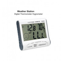 SANDA Termometro con Higrometro Digital SD-5501 Blanco