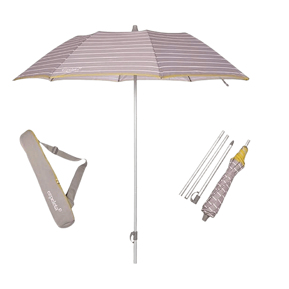 Parasol Plegable Fold&go Color Gris Ezpeleta®  EZPELETA