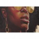 Cuadro Mujer Gafas  PÉREZ ÁVILA