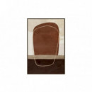 Cuadro Abstracto Ocre  PÉREZ ÁVILA