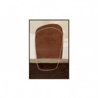 Cuadro Abstracto Ocre  PÉREZ ÁVILA