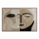 Cuadro Abstracto Rostros  PÉREZ ÁVILA
