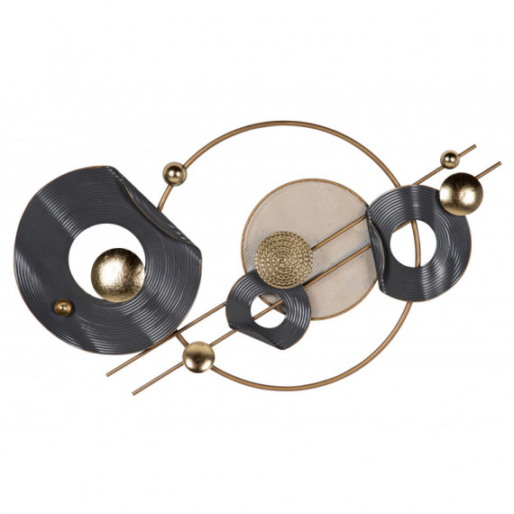 Decoracion Pared Negro Dorado  PÉREZ ÁVILA